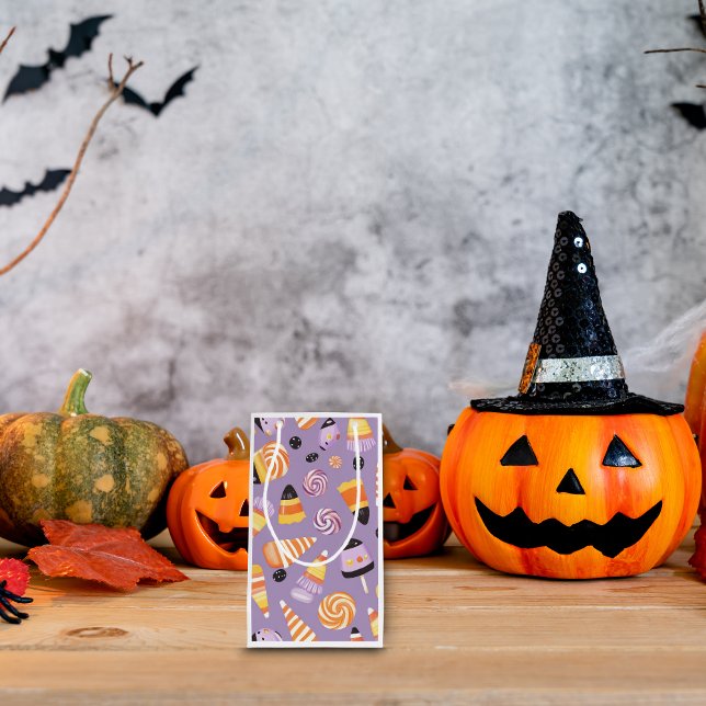 Bolsa De Regalo Pequeña Patrón de Candycorn Cuto (Subido por el creador)