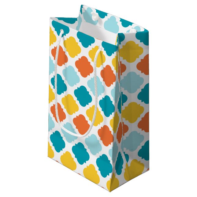 Bolsa De Regalo Pequeña Patrón de carnaval de verano (Angulo Anverso)