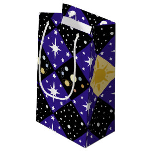 Bolsa De Regalo Pequeña Patrón de espacio