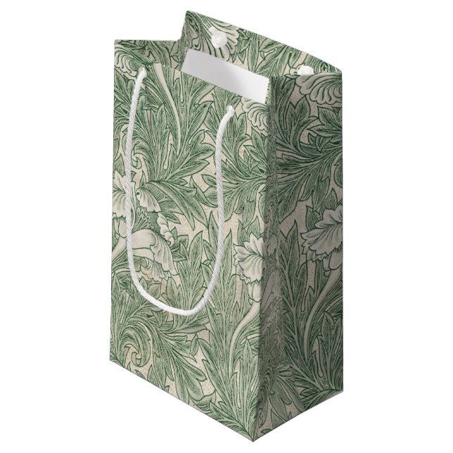 Bolsa De Regalo Pequeña Patrón de flores, William Morris (Angulo Anverso)