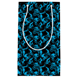 Bolsa De Regalo Pequeña Patrón de Freestyles de Ciclismo.b x4 BG negro