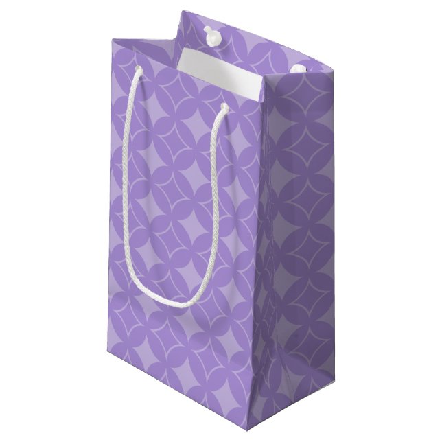 Bolsa De Regalo Pequeña Patrón de Lilac (Angulo Anverso)