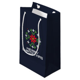 Bolsa De Regalo Pequeña Patrón de navidad 6