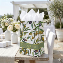 Patrón de olivo en acuarela verde salvia estilo fr