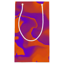 Patrón de ondas púrpura y Naranja