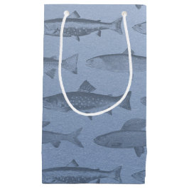 Bolsa De Regalo Pequeña Patrón de pescado personalizado para pescar