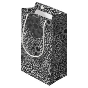 Bolsa De Regalo Pequeña Patrón floral moderno de moda