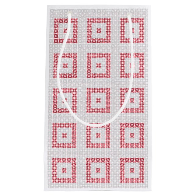 Bolsa De Regalo Pequeña Patrón geométrico I del SUN matutino (Anverso)