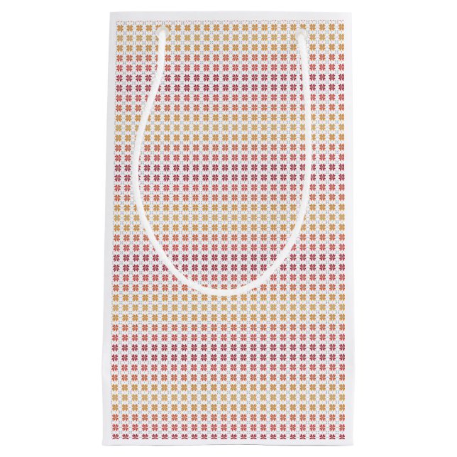 Bolsa De Regalo Pequeña Patrón geométrico IV del SUN matutino (Anverso)