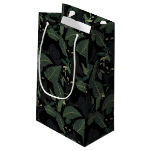 Bolsa De Regalo Pequeña Patrón moderno de pantera negra