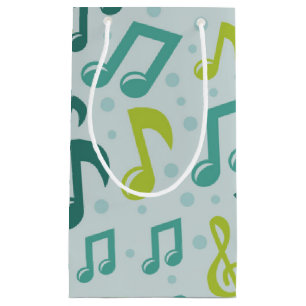 Bolsa De Regalo Pequeña Patrón musical