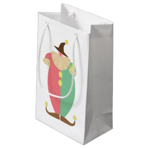 Bolsa De Regalo Pequeña Payaso del circo retro