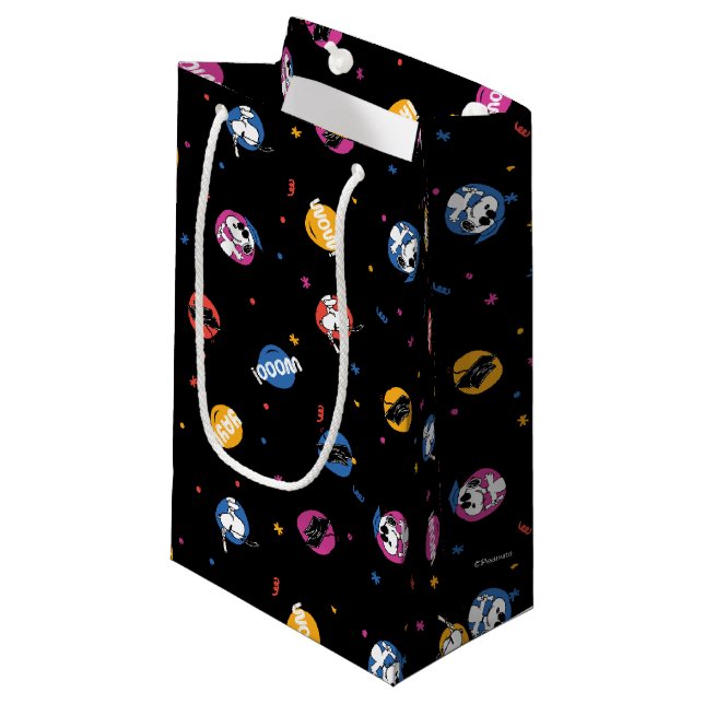 Bolsa De Regalo Pequeña Peanuts Snoopy Graduation Celebration Pattern (Angulo Anverso)