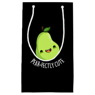 Bolsa De Regalo Pequeña Pear Pear Pun Dark BG