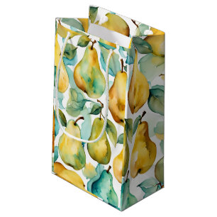 Bolsa De Regalo Pequeña Pears Watercolor Art