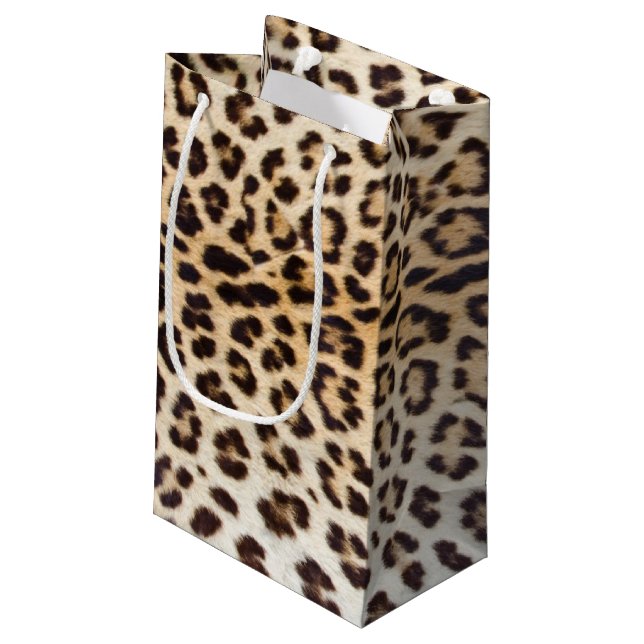 Bolsa De Regalo Pequeña Pelo del leopardo (Angulo reverso)