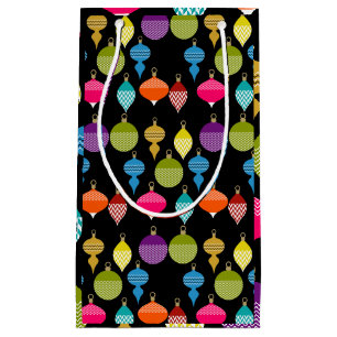 Bolsa De Regalo Pequeña Pelota decorativa de Navidades retro ornamentales