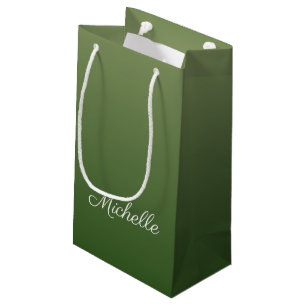 Bolsa De Regalo Pequeña Pena verde personalizada