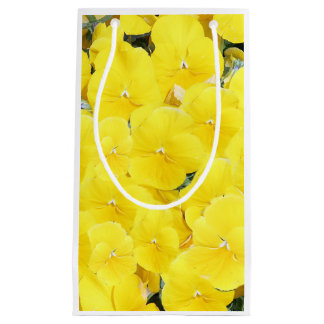 Bolsa De Regalo Pequeña Pensamientos amarillos