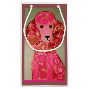 Bolsa De Regalo Pequeña Pequeño bolso de encargo del regalo con el perro