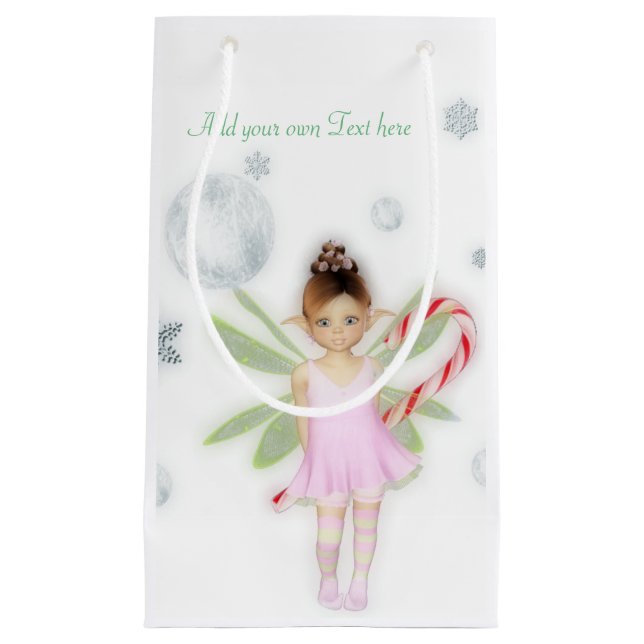 Bolsa De Regalo Pequeña Pequeño bolso de hadas del regalo del navidad (Anverso)