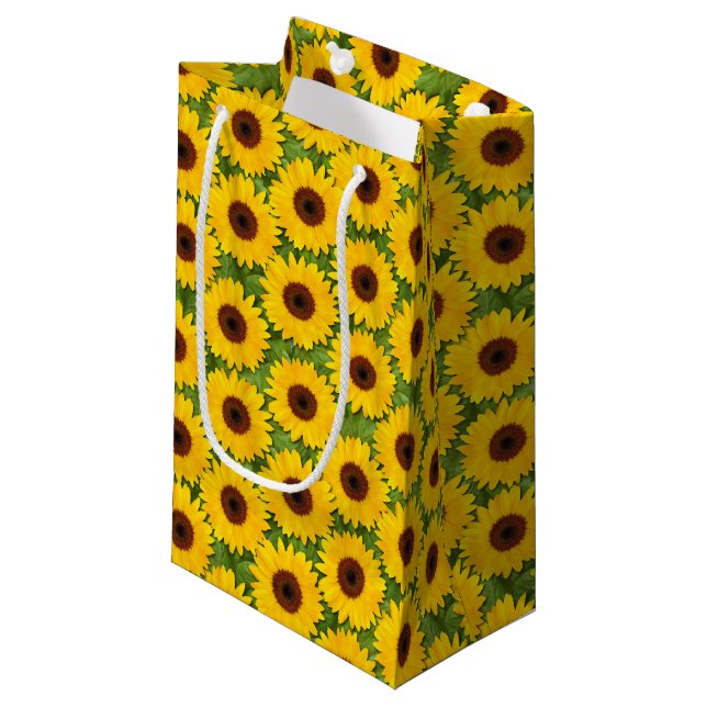 Bolsa De Regalo Pequeña Pequeño bolso del regalo de los girasoles (Angulo Anverso)