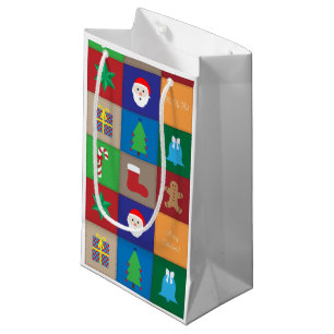 Bolsa De Regalo Pequeña Pequeño bolso del regalo del modelo colorido del