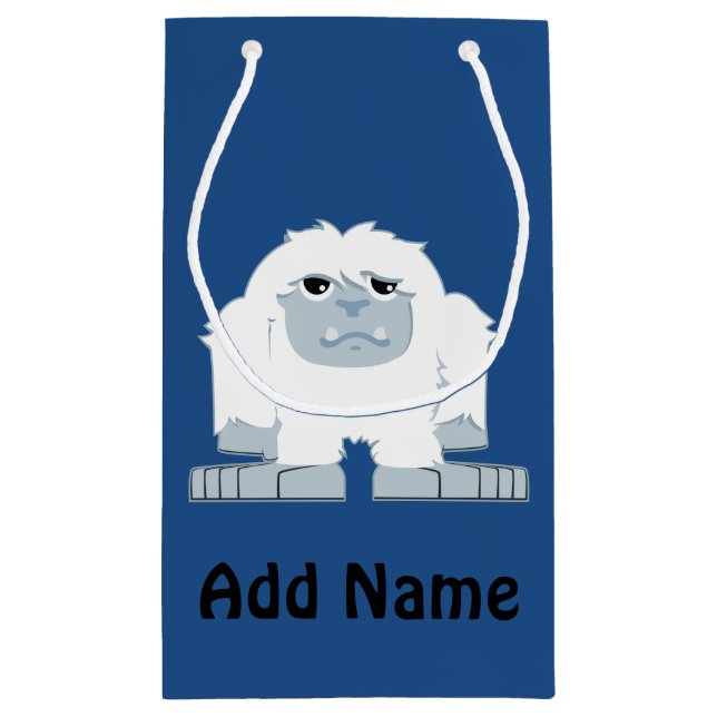 Bolsa De Regalo Pequeña Pequeño Yeti (Reverso)