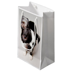 Bolsa De Regalo Pequeña Perrito de Edison Boston Terrier