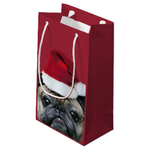 Bolsa De Regalo Pequeña Perro del barro amasado del navidad