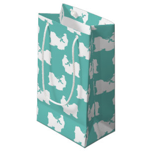 Bolsa De Regalo Pequeña Perro Shih-Tzu con pelo largo