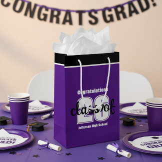 Bolsa de regalo pequeña personalizada año de gradu