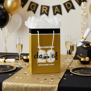 Bolsa de regalo pequeña personalizada año de gradu