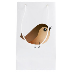 Bolsa De Regalo Pequeña Personalizado de pájaro de Sparrow