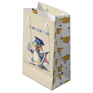 Bolsa De Regalo Pequeña Personalizado Dragon Kindergarten Graduado