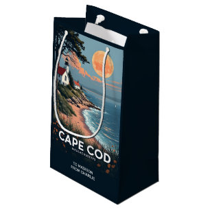 Bolsa De Regalo Pequeña Personalizado Textos Cabo Cod Massachusetts