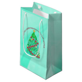 BOLSA DE REGALO PEQUEÑA PERSONALIZADOS LE QUEREMOS UNA NAVIDAD FEROZ
