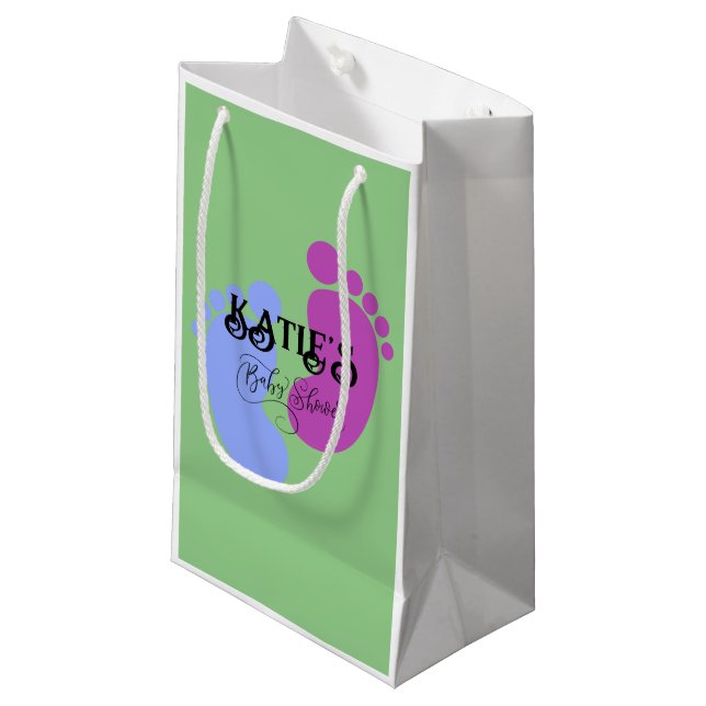 Bolsa De Regalo Pequeña Personalízalo Unisex Baby Feed Flat Icon (Angulo Anverso)