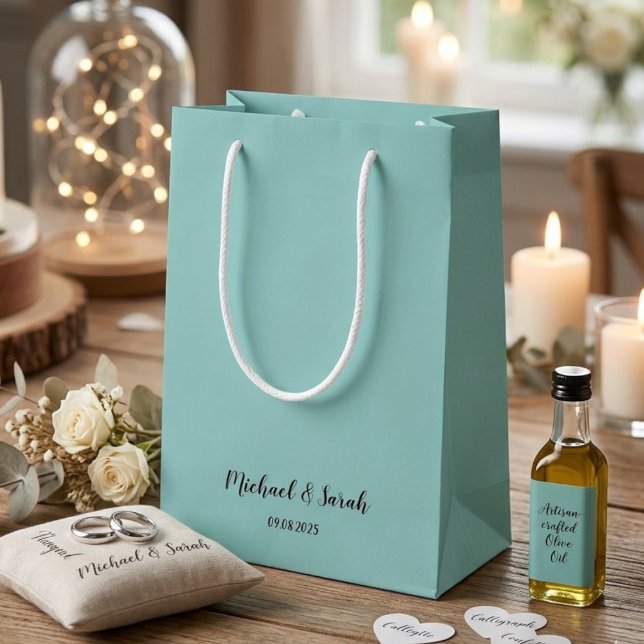 Bolsa De Regalo Pequeña Personalized Name Gift Bags, Ribbon Tie Rope Gift  (Subido por el creador)