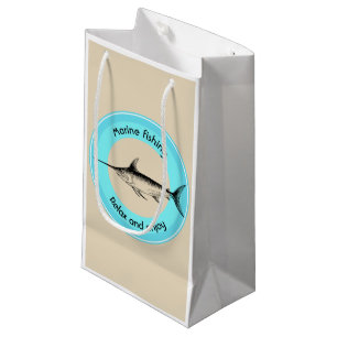 Bolsa De Regalo Pequeña Pesca marina Relájese y disfrute