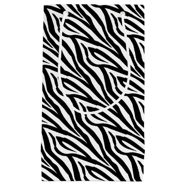 Bolsa De Regalo Pequeña Piensen en las Cebras... Enfermedad rara (Anverso)