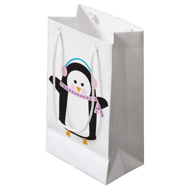 Bolsa De Regalo Pequeña Pingüino chileno (Angulo Anverso)