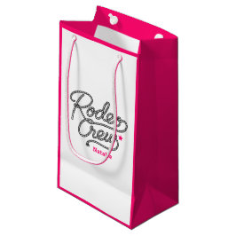 Bolsa De Regalo Pequeña Pink Rodeo Crew Cowgirl Bachelorette