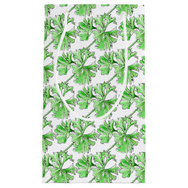 Bolsa De Regalo Pequeña Pintura acuática de hierba de perejil