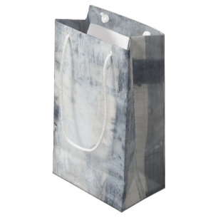Bolsa De Regalo Pequeña Pintura gris contemporánea