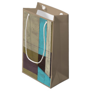 Bolsa De Regalo Pequeña Pintura minimalista de Contemporay con color