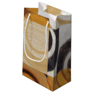 Bolsa De Regalo Pequeña Pintura moderna con los modelos circulares