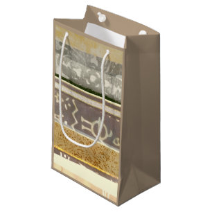 Bolsa De Regalo Pequeña Pintura tribal contemporánea del modelo