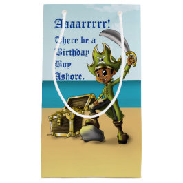 Bolsa De Regalo Pequeña Pirata de niños afroamericanos