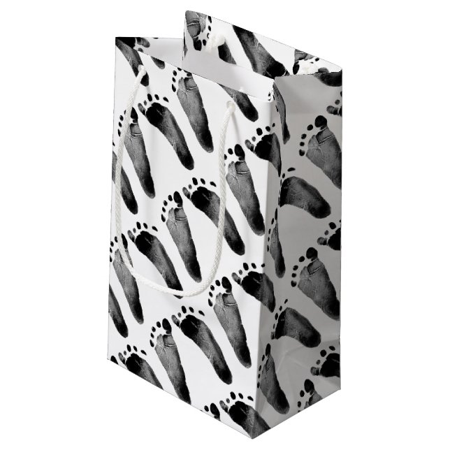 Bolsa De Regalo Pequeña pisadas infantiles (Angulo reverso)